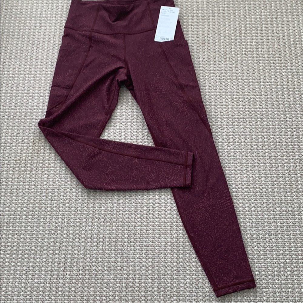 Athleta Salutation Pocket leggings